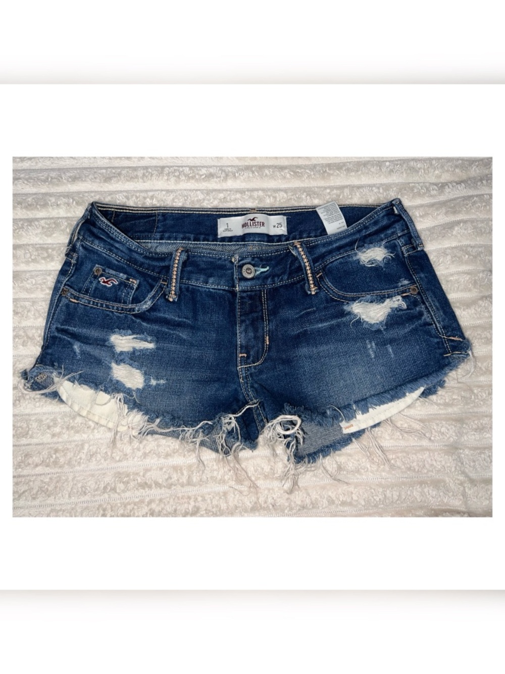 Hollister Distressed Shorts